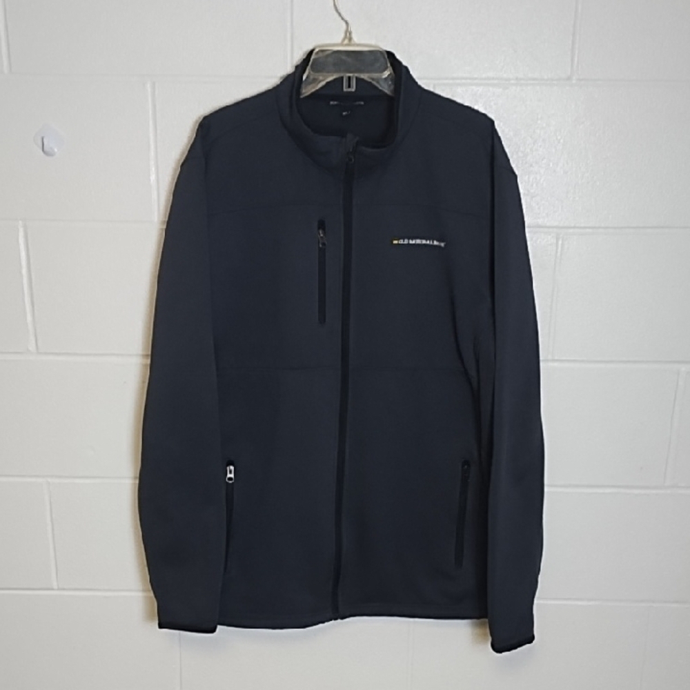 Port Authority Black Performance Jacket Zip-Up Design 3 Zip Pockets XLT